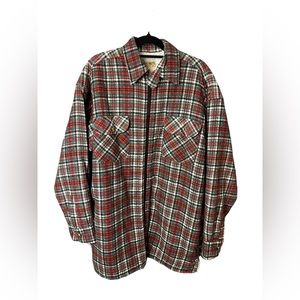 Wilderness Plaid Sherpa-lined Flannel jacket